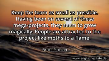 Englisches Zitat von Bruce Pittman als Bild