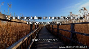 Englisches Zitat von Bruce Springsteen als Bild