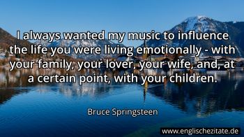 Englisches Zitat von Bruce Springsteen als Bild