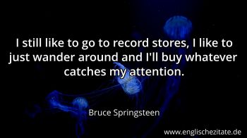 Englisches Zitat von Bruce Springsteen als Bild