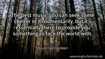 Englisches Zitat von Bruce Springsteen als Bild
