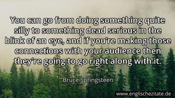Englisches Zitat von Bruce Springsteen als Bild
