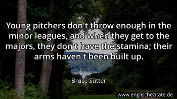 Englisches Zitat von Bruce Sutter als Bild