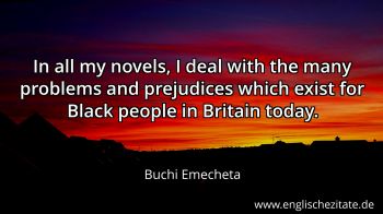Englisches Zitat von Buchi Emecheta als Bild