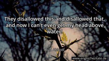 Englisches Zitat von Bud Abbott als Bild