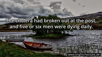 Englisches Zitat von Buffalo Bill als Bild