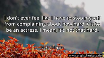 Englisches Zitat von Busy Philipps als Bild