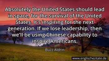 Englisches Zitat von Buzz Aldrin als Bild