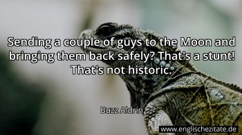 Englisches Zitat von Buzz Aldrin als Bild