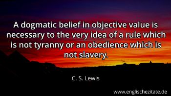 Englisches Zitat von C. S. Lewis als Bild