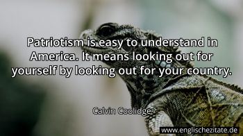 Englisches Zitat von Calvin Coolidge als Bild