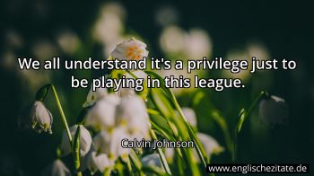 Englisches Zitat von Calvin Johnson als Bild