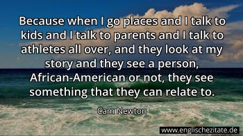 Englisches Zitat von Cam Newton als Bild