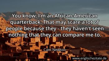 Englisches Zitat von Cam Newton als Bild