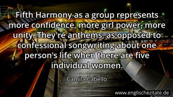 Englisches Zitat von Camila Cabello als Bild