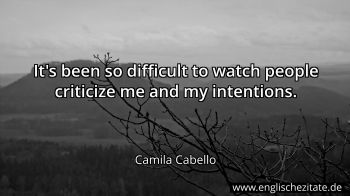 Englisches Zitat von Camila Cabello als Bild