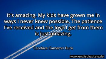 Englisches Zitat von Candace Cameron Bure als Bild