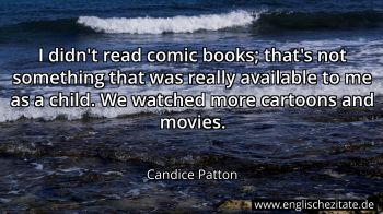Englisches Zitat von Candice Patton als Bild