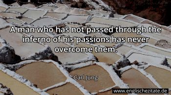 Englisches Zitat von Carl Jung als Bild