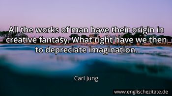 Englisches Zitat von Carl Jung als Bild