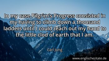 Englisches Zitat von Carl Jung als Bild