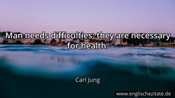 Englisches Zitat von Carl Jung als Bild