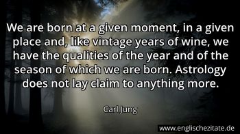 Englisches Zitat von Carl Jung als Bild