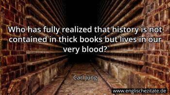 Englisches Zitat von Carl Jung als Bild