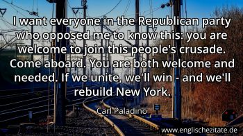 Englisches Zitat von Carl Paladino als Bild