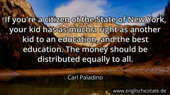 Englisches Zitat von Carl Paladino als Bild