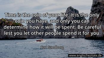 Englisches Zitat von Carl Sandburg als Bild