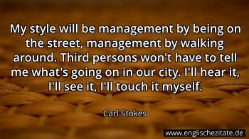Englisches Zitat von Carl Stokes als Bild