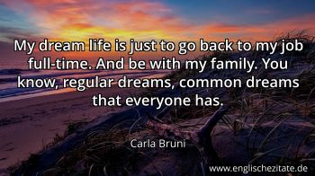 Englisches Zitat von Carla Bruni als Bild