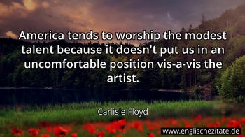 Englisches Zitat von Carlisle Floyd als Bild