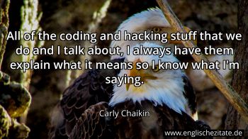 Englisches Zitat von Carly Chaikin als Bild