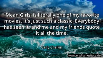 Englisches Zitat von Carly Chaikin als Bild