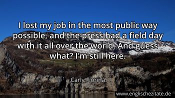 Englisches Zitat von Carly Fiorina als Bild