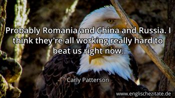 Englisches Zitat von Carly Patterson als Bild
