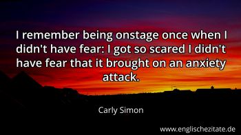 Englisches Zitat von Carly Simon als Bild