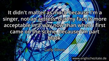 Englisches Zitat von Carly Simon als Bild