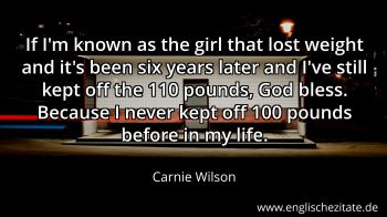 Englisches Zitat von Carnie Wilson als Bild