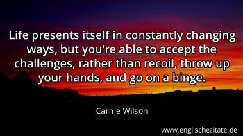 Englisches Zitat von Carnie Wilson als Bild