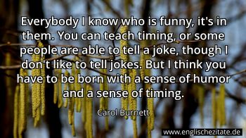 Englisches Zitat von Carol Burnett als Bild