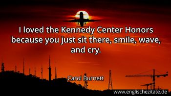 Englisches Zitat von Carol Burnett als Bild