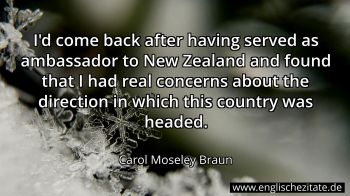 Englisches Zitat von Carol Moseley Braun als Bild