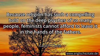 Englisches Zitat von Carol P. Christ als Bild