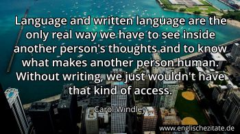 Englisches Zitat von Carol Windley als Bild