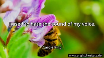 Englisches Zitat von Carole King als Bild