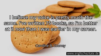 Englisches Zitat von Caroline B. Cooney als Bild