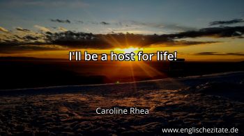 Englisches Zitat von Caroline Rhea als Bild